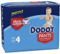 Photos - Nappies Dodot Pants 4 / 33 pcs 