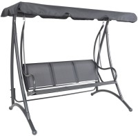 Canopy Swing Charles Bentley 3 Seater Outdoor Swing Seat Bench Chair Hammock w/ Canopy 