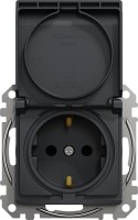 Photos - Socket Schneider Sedna SDD114024 graphite