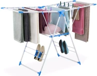 Photos - Drying Rack Relaxdays Clothes Horse with Shoe Holders