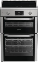 Photos - Cooker Hotpoint-Ariston HDE6IDC2X stainless steel