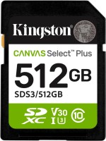 Photos - Memory Card Kingston SD Canvas Select Plus Gen3 512 GB