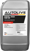 Photos - Engine Oil AutoLive Diesel High 10W-40 10 L