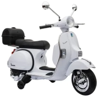 Photos - Kids Electric Ride-on LEAN Toys Vespa Scooter