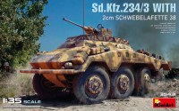 Photos - Model Building Kit MiniArt Sd.Kfz.234/3 with 2cm Schwebelafette 38 (1:35)