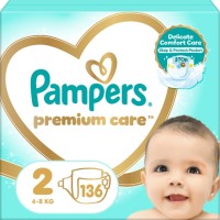 Photos - Nappies Pampers Premium Care 2 / 136 pcs