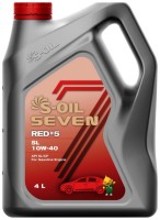 Photos - Engine Oil S-Oil Seven Red #5 SL 10W-40 4 L