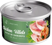Photos - Cat Food Savory Adult Cat Chicken/Shrimp in Jelly 70 g