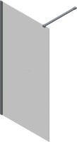 Photos - Shower Screen KOER SR SP01-90x200-TR-01 KR5392