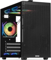 Photos - Computer Case QUBE BRING ARGB black