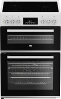 Photos - Cooker Beko FDC6731W white