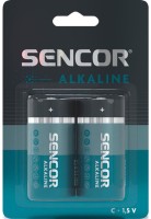 Photos - Battery Sencor 2xC Alkaline