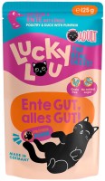 Photos - Cat Food Lucky Lifestage Adult Poultry/Duck 125 g