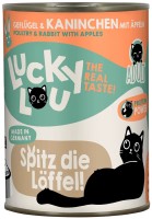 Photos - Cat Food Lucky Lifestage Adult Poultry/Rabbit  400 g