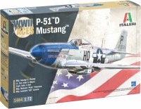 Photos - Model Building Kit ITALERI P-51D Mustang Aces (1:72)