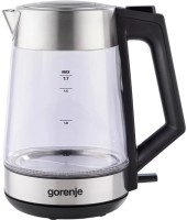 Photos - Electric Kettle Gorenje K 17OGS 2200 W 1.7 L  stainless steel