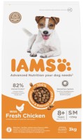 Photos - Dog Food IAMS Vitality Senior Small/Medium Breed Chicken 3 kg