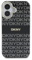 Photos - Case DKNY Repeat Texture Pattern with Stripe for iPhone 16
