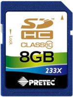 Photos - Memory Card Pretec SDHC 233x Class 10 8 GB