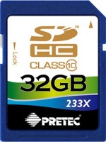 Photos - Memory Card Pretec SDHC 233x Class 10 32 GB