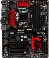 Photos - Motherboard MSI Z77A-G43 GAMING 