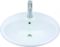 Photos - Bathroom Sink Devit Ovale 1511136 575 mm