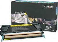 Ink & Toner Cartridge Lexmark C736H1YG 