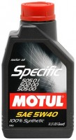 Photos - Engine Oil Motul Specific 505.01-502.00-505.00 5W-40 1 L