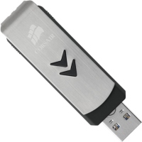 Photos - USB Flash Drive Corsair Voyager LS 32Gb