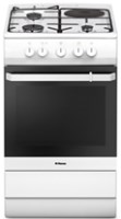 Photos - Cooker Hansa FCMW53040 white