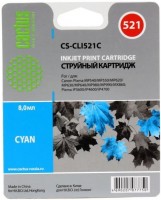 Photos - Ink & Toner Cartridge CACTUS CS-CLI521C 