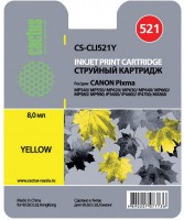 Photos - Ink & Toner Cartridge CACTUS CS-CLI521Y 