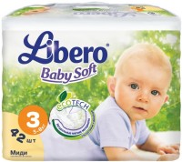 Photos - Nappies Libero Baby Soft EcoTech 3 / 42 pcs 