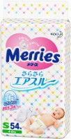 Photos - Nappies Merries Diapers S / 54 pcs 