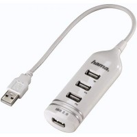 Photos - Card Reader / USB Hub Hama H-39776