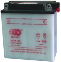 Photos - Car Battery Outdo Flooded Rechargeable Lead Acid (12N9-3B)