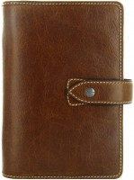 Photos - Planner Filofax Malden Personal Brown 