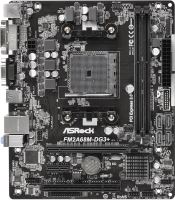 Photos - Motherboard ASRock FM2A68M-DG3+ 
