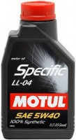 Photos - Engine Oil Motul Specific LL-04 5W-40 1 L