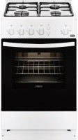 Photos - Cooker Zanussi ZCG9510K1 white