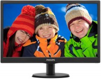 Photos - Monitor Philips 203V5LSB2 20 "  black