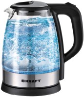 Photos - Electric Kettle Kraft KF-EK170 2000 W 1.7 L  stainless steel