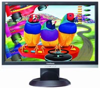 Photos - Monitor Viewsonic VA2216w 22 "  black