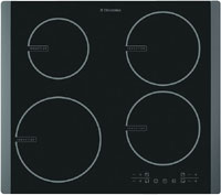 Photos - Hob Electrolux EHD 60020 P black