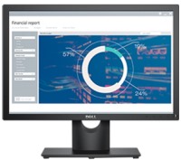 Photos - Monitor Dell E2016 20 "  black