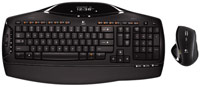 Photos - Keyboard Logitech Cordless Desktop MX5500 Revolution 