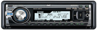 Photos - Car Stereo JVC KD-DV7407 