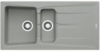Photos - Kitchen Sink Pyramis Petra 100x50 1 1/2B 1D 1000x500