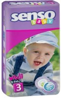 Photos - Nappies Senso Baby Midi 3 / 44 pcs 