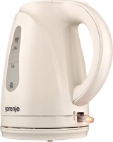 Photos - Electric Kettle Gorenje K 17 I 2200 W 1.7 L  white